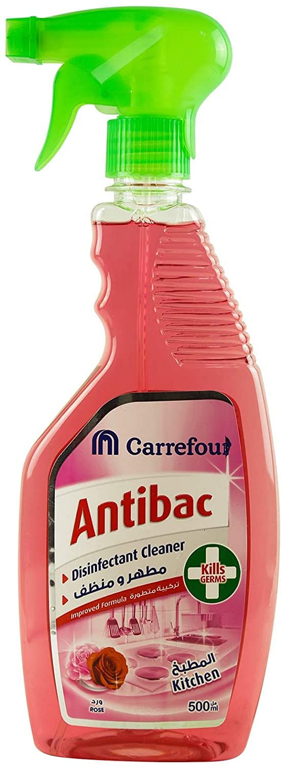 M Carrefour Multi Purpose Cleaners Rose Spray - 500 ml