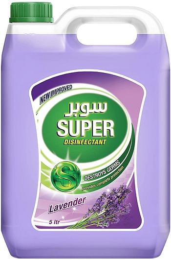 Super Lavender Disinfectant Liquid - 5 Liter