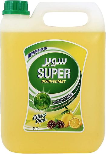 Super Citrus Pine Disinfectant Liquid - 5 Liter