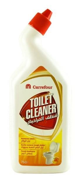 M Carrefour Peach Freshness Toilet Cleaner Clear 750 ml