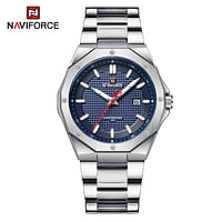 Naviforce NF9200 Men's Top Brand Luxury Sport Military Multi-Function Waterproof Quartz Stainless Steel Wrist Watch - S/BE