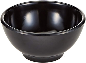 8 Inch Round Bowl - Black