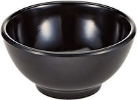 8 Inch Round Bowl - Black