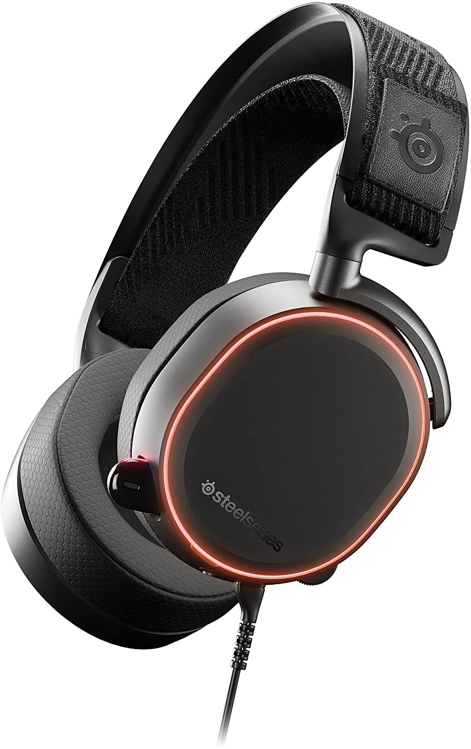 SteelSeries Arctis Pro High Fidelity Gaming Headset - Hi-Res Speaker Drivers - DTS Headphone: X v2.0 Surround for PC, Black