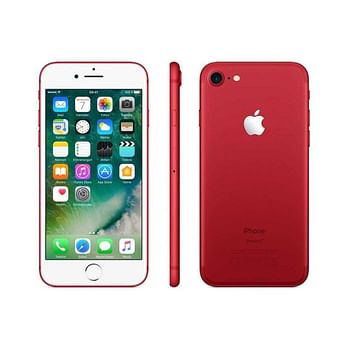 Apple iPhone 7 With Face time - 128GB 4G LTE, Red