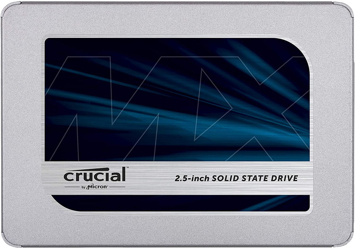 Crucial CT500MX500SSD1 MX500 500GB 3D NAND SATA 2.5 Inch Internal SSD - Metal 2.5 Inch