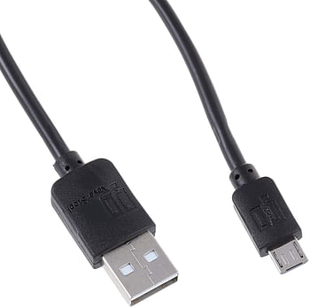 Go 10 cm Micro USB Cable for Mobile Phones - Black