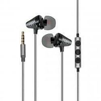 Promate Earphone For iPad Pro with Microphone,  In-Ear Headset with 3.5mm Audio Jack, gray