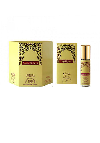 3 Pcs Nabeel Dahn Al Oud Alchohol Free Roll On Oil Perfume 6ML