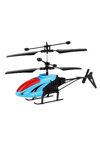 Sky-King F-350 2.5 Channel Remote Control Helicopter - Blue | Outdoor Toy | Great Activity & Entertainment For Kids