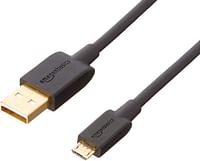 AmazonBasics USB 2.0 A-Male to Micro B Charger Cable, 10 feet, Black