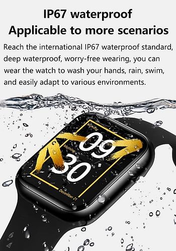 Smartwatch  X22 PRO activity tracker waterproof fitness watch band blood pressure monitor - Orange