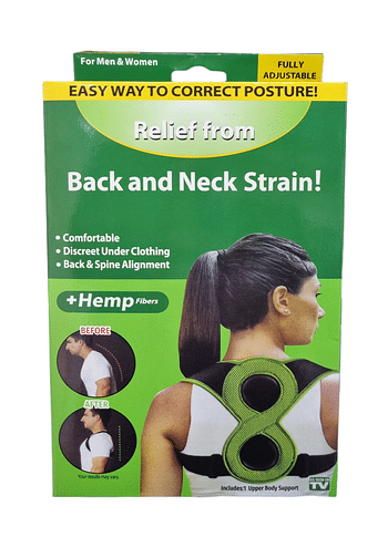 Back and Neck Strain! Posture Corrector Belt