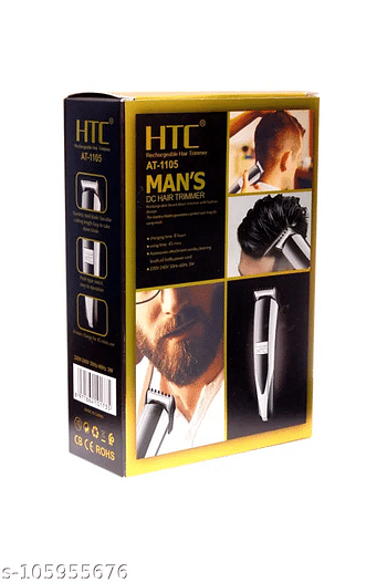 HTC Professional Hair Clipper & Beard Shever trimmer Blue AT-1105