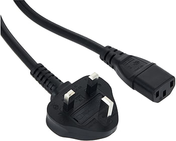Desktop Power Cable 3 Pin with Fuse 1.5m