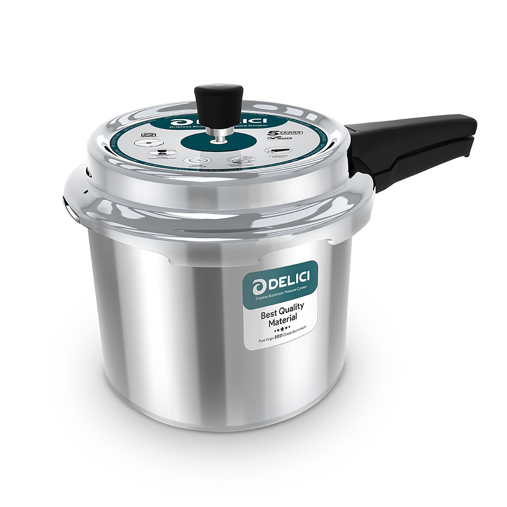 DELICI ADPC3E 3 litre Aluminium Pressure cooker