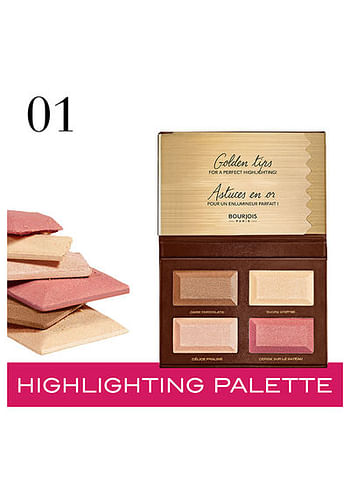 Bourjois Delice de Poudre 01 Highlighting Palette,