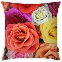 Mon Desire Decorative Throw Pillow Cover, Multi-Colour, 44 x 44 cm, MDSYST1117