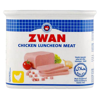 Zwan Chicken Luncheon Meat 340g (Pack of 2)