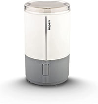 Impex  150W Coffee Grinder with Stainless Steel Bowl Low Noise high efficient Motor, White