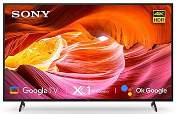 Sony 55 Inch Ultra HD (4K) Smart Android TV, X75K Series KD-55X75K Black