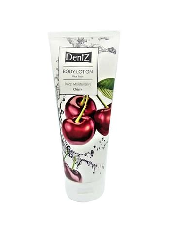 Kinds Deniz Body Lotion - (Pomegranate, Cherry, Blueberry, Cucumber, Mix Berry, Grapefruit)  200 ml each (Set of 6)