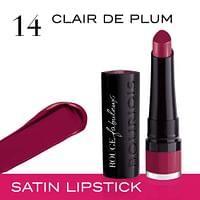 Bourjois Rouge Fabuleux Lipstick 14 Clair de Plum.