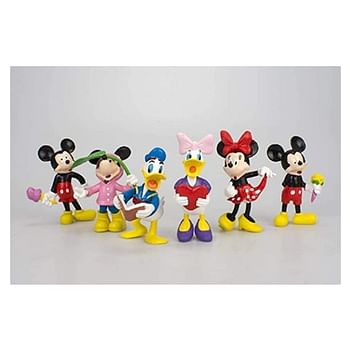 Mouse Action Figure 6-Pieces Collectable Toy Set Collectable Decor | Cake Toppers – R29