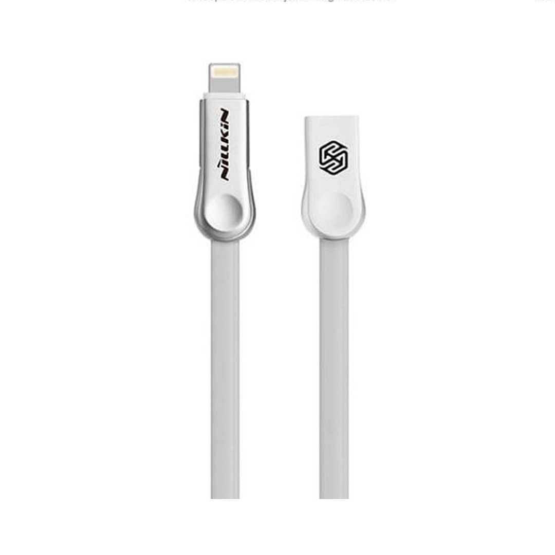 Nillkin Plus III Iphone Lightening Cable and Micro USB Data Charge 1M White