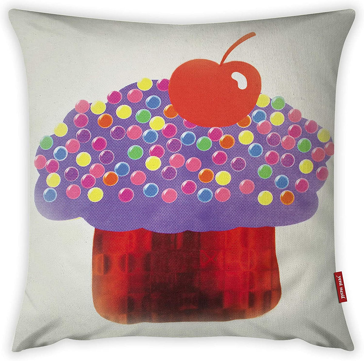 Mon Desire Decorative Throw Pillow Cover, Multi-Colour, 44 x 44 cm, MDSYST1460