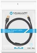 MIndPure USB 2.0AM/ Mini USB to USB Cable Gold Plated