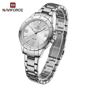 NAVIFORCE NF5022 Rose Gold Female Quartz Small Dial Luminous Luxury Wrist Watch  RG/GY/RG