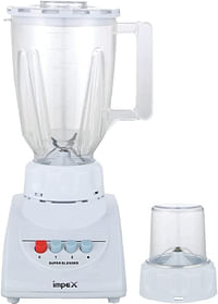 Impex  300W 1.5 Litre Blender Grinder for Coffee Nuts Spices Mixer with 2 Speed Control Pulse Rotation Overheat protection