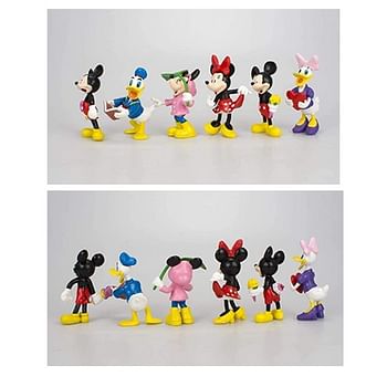 Mouse Action Figure 6-Pieces Collectable Toy Set Collectable Decor | Cake Toppers – R29