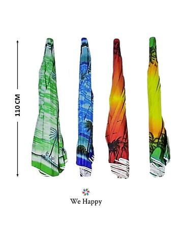 Portable Outdoor Beach Umbrella | Suitable for Garden, Patio, Picnics and Camping Comes in Assorted Colors - Green