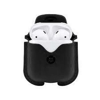 TWELVE SOUTH AirSnap Leather Protective Case for AirPods - Black