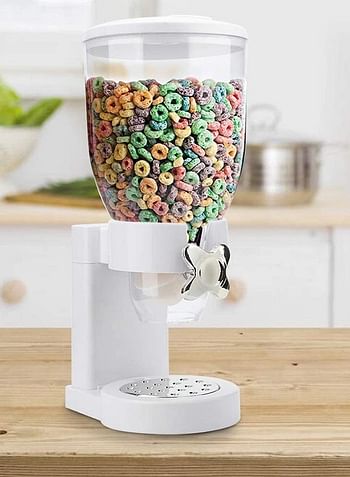 Free Standing Single Cereal Dispenser With Portion Control