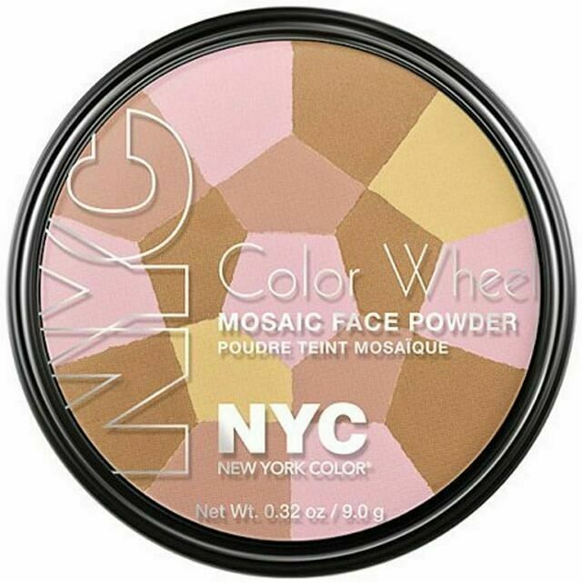 NYC Color Wheel Mosaic Face Powder 726 Bronzed Pink