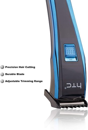 HTC Professional Rechargable Hair Trimmer AT-210 Blue 500g