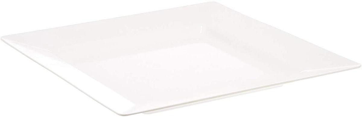 Verona Melamine Square Plate - 40 cm,White