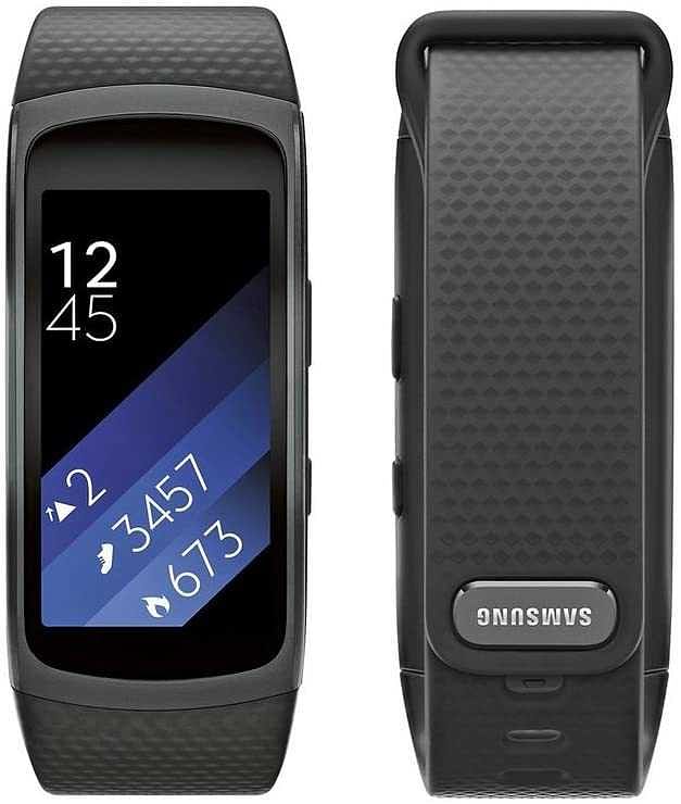 Samsung SM-R3600 Gear Fit2 - Large, Black