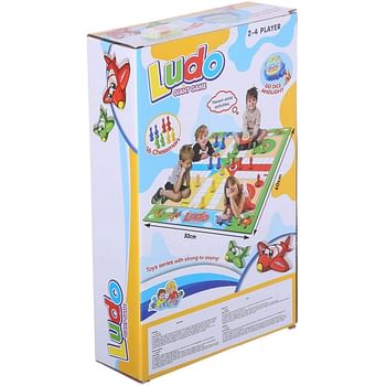 Ludo Giant Board Game For kids Above 3 Years – 60 x 50 CM | For 2 to 4 Players | Parent Child Activities