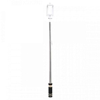 Mini Wired Selfie Stick Monopod for Smartphones - Black