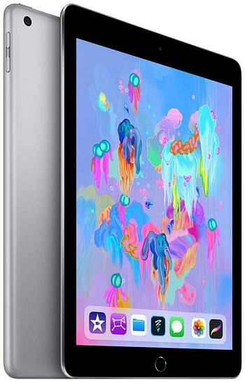 Apple iPad 6th Generation With FaceTime - 9.7inch, 128GB, Wi-Fi, Space Grey