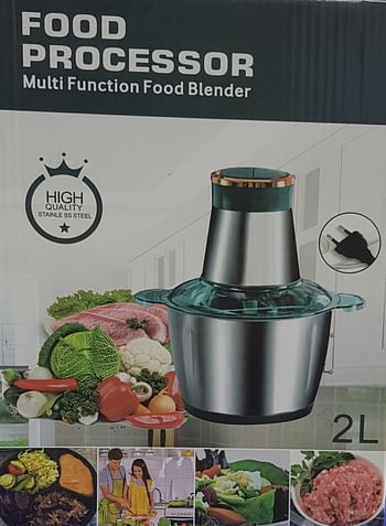 Multifunctional Mini Stainless Steel Electric Meat Grinder/Food Processor