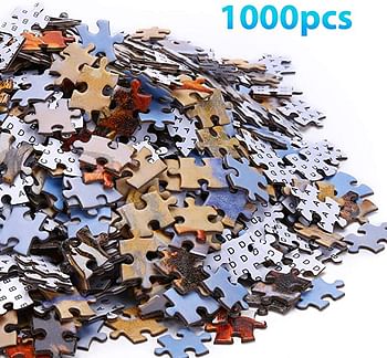 1000-PIECE WEST COWBOY JIGSAW PUZZLE