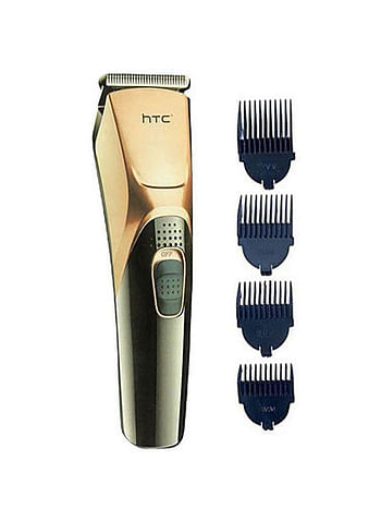 HTC Washable Rechargable Professional Hair Trimmer AT-228 Multicolor