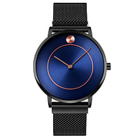 SKMEI 9197  designer quartz watch men waterproof stainless steel watches B/BE