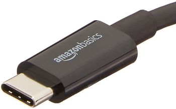 AmazonBasics USB 3.1 Type-C to 4 Port USB Adapter Hub - Black