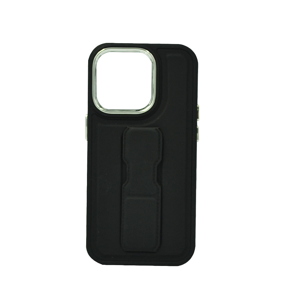 Joway Js Leather Grip Silver Case Iphone 14 Pro Black